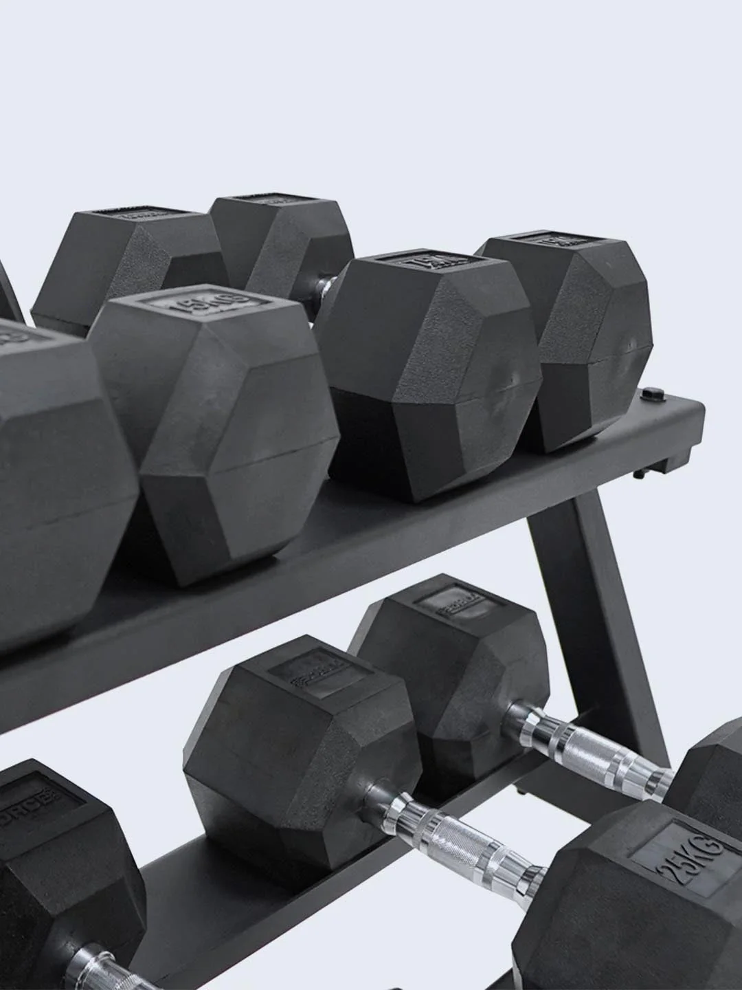 Force USA 3 Tier Dumbbell Rack - Image 4