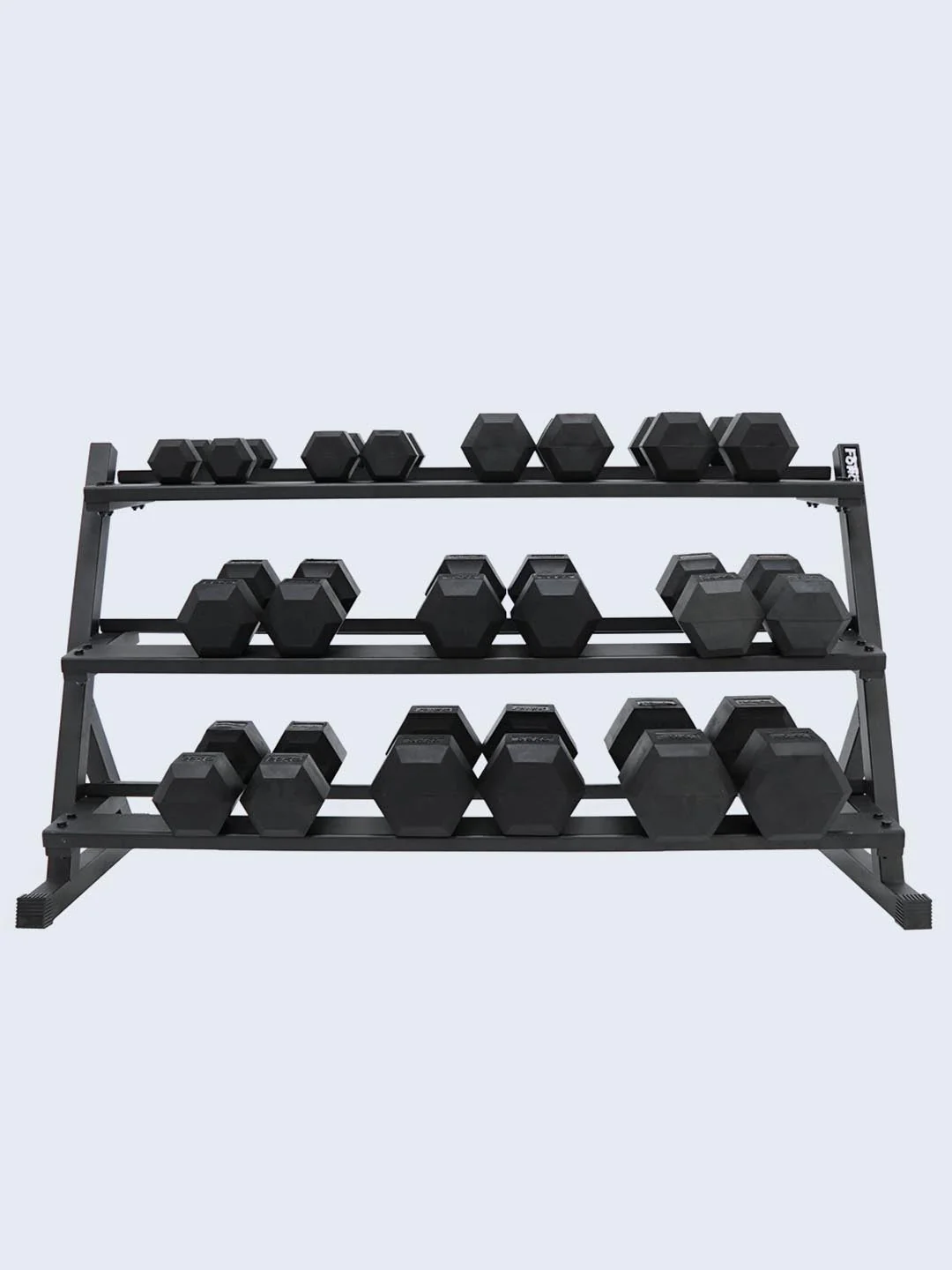 Force USA 3 Tier Dumbbell Rack - Image 5