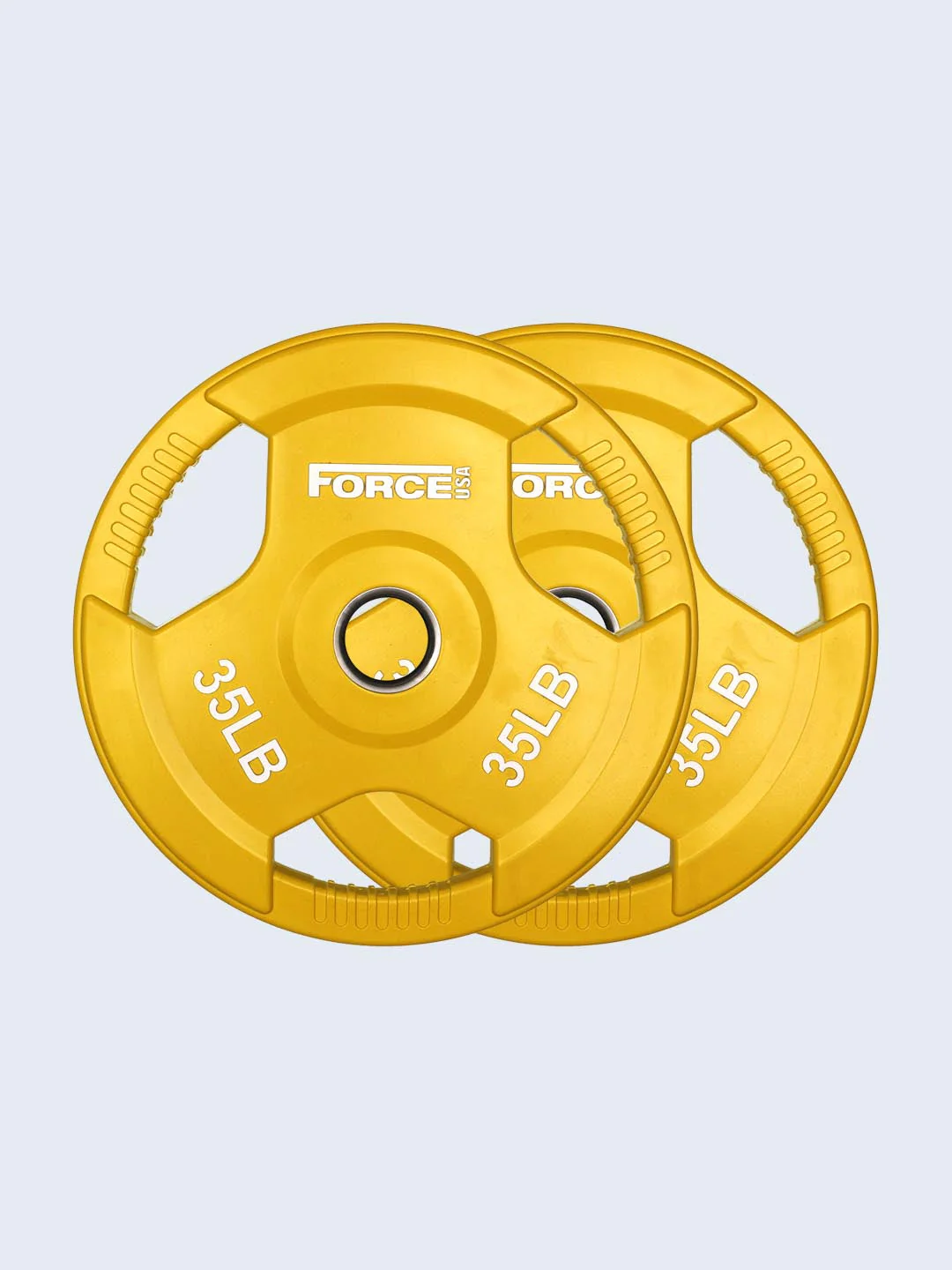Force USA Color Rubber Coated Olympic Weight Plates - LB - Image 5