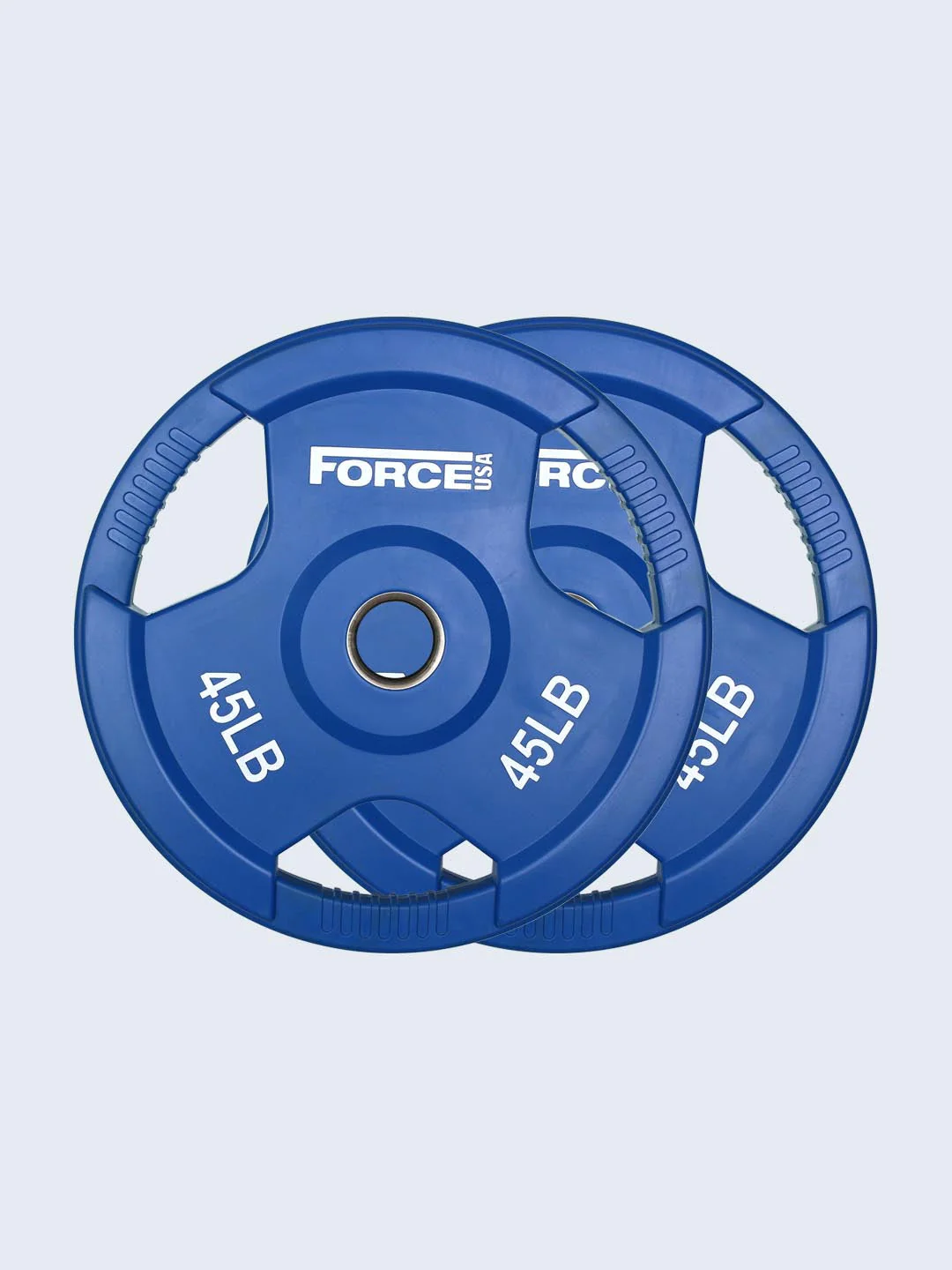 Force USA Color Rubber Coated Olympic Weight Plates - LB - Image 6