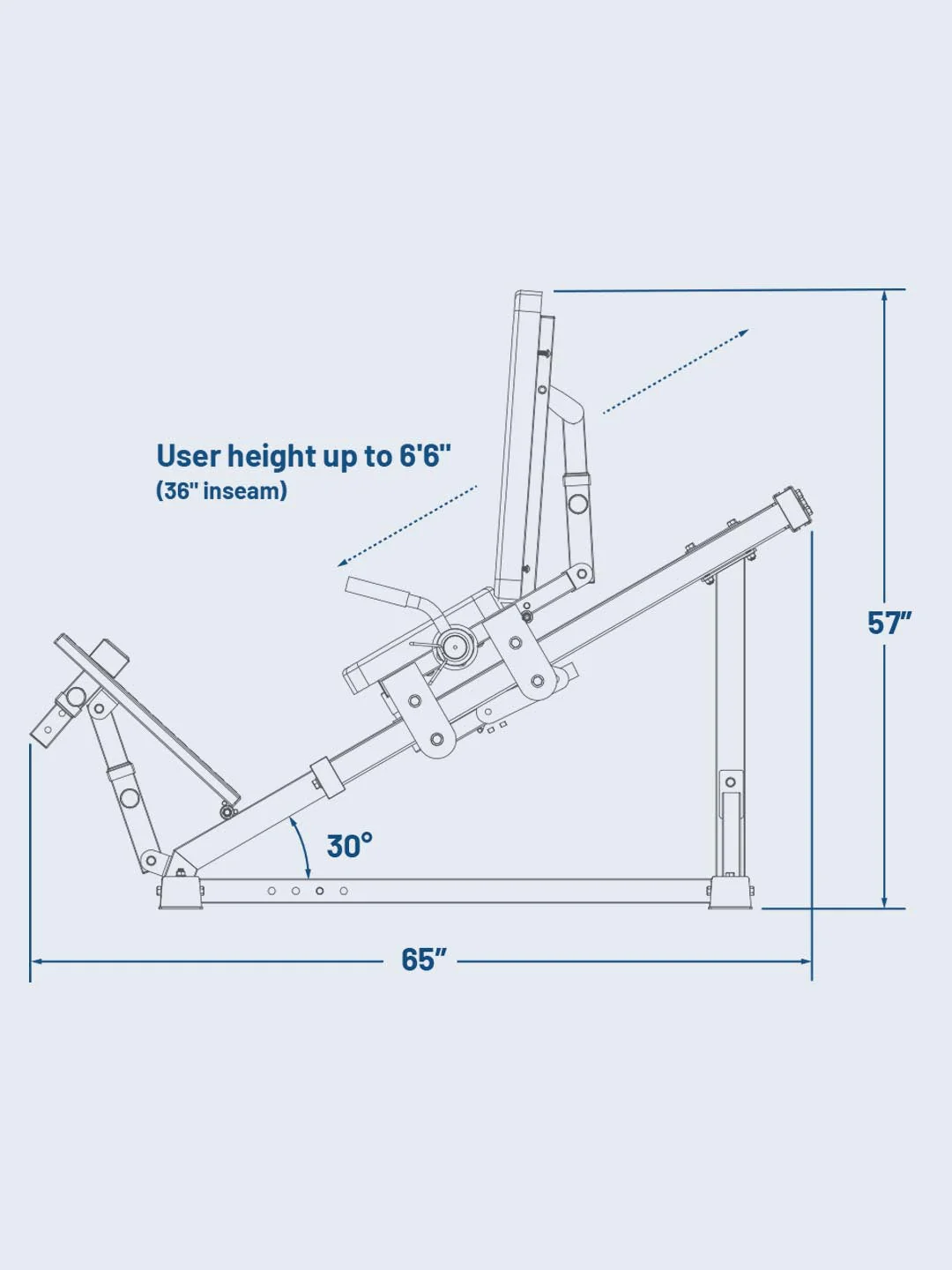 Compact Leg Press & Hack Squat - Image 17