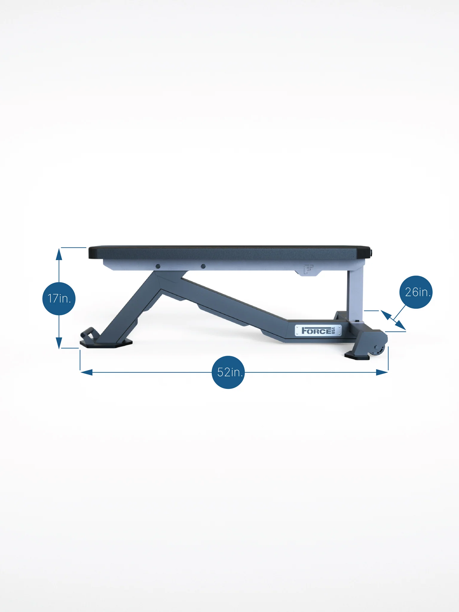Force USA Peak Flat Bench - Image 9