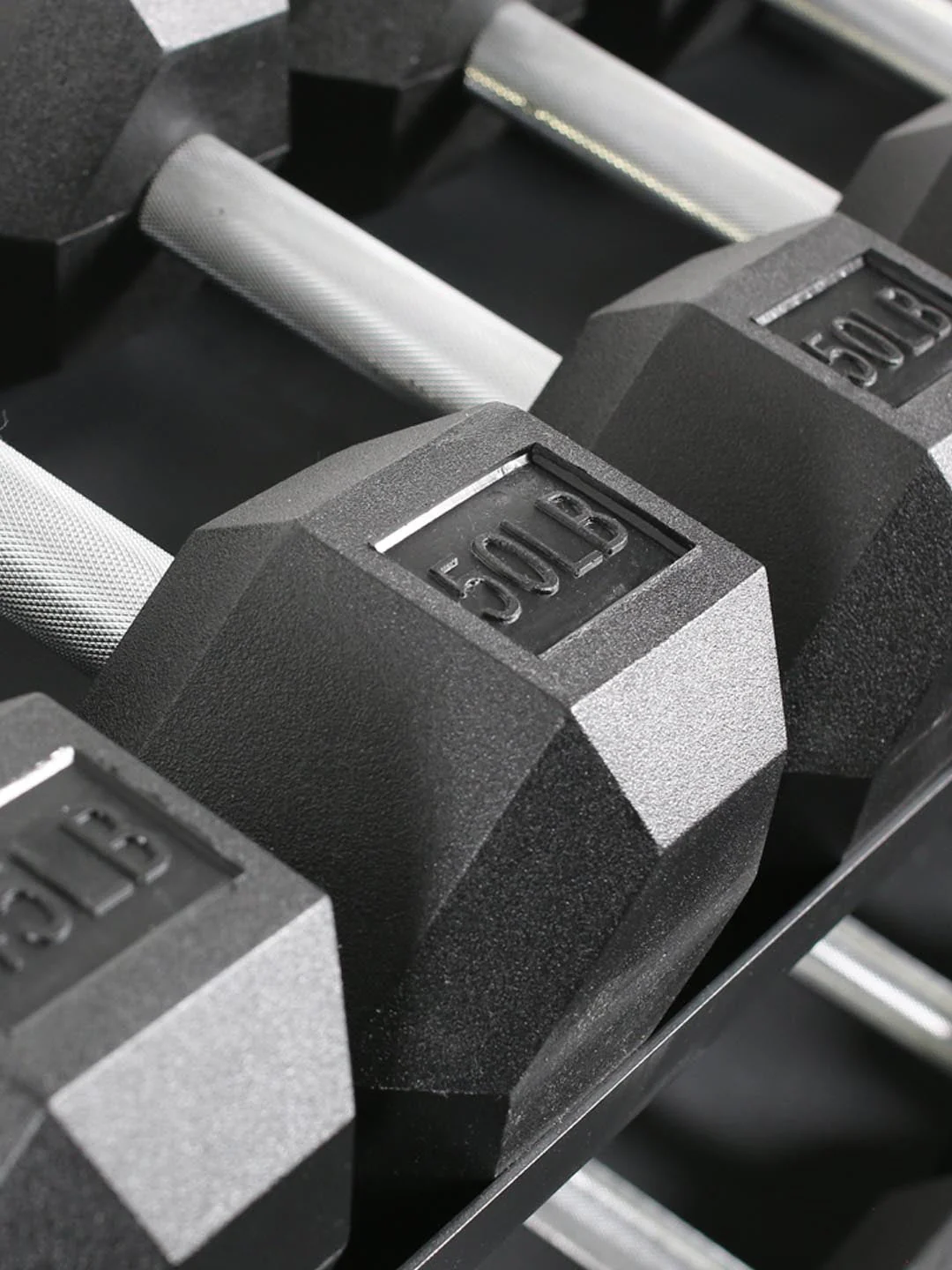 Force USA Rubber Hex Dumbbells - Image 5