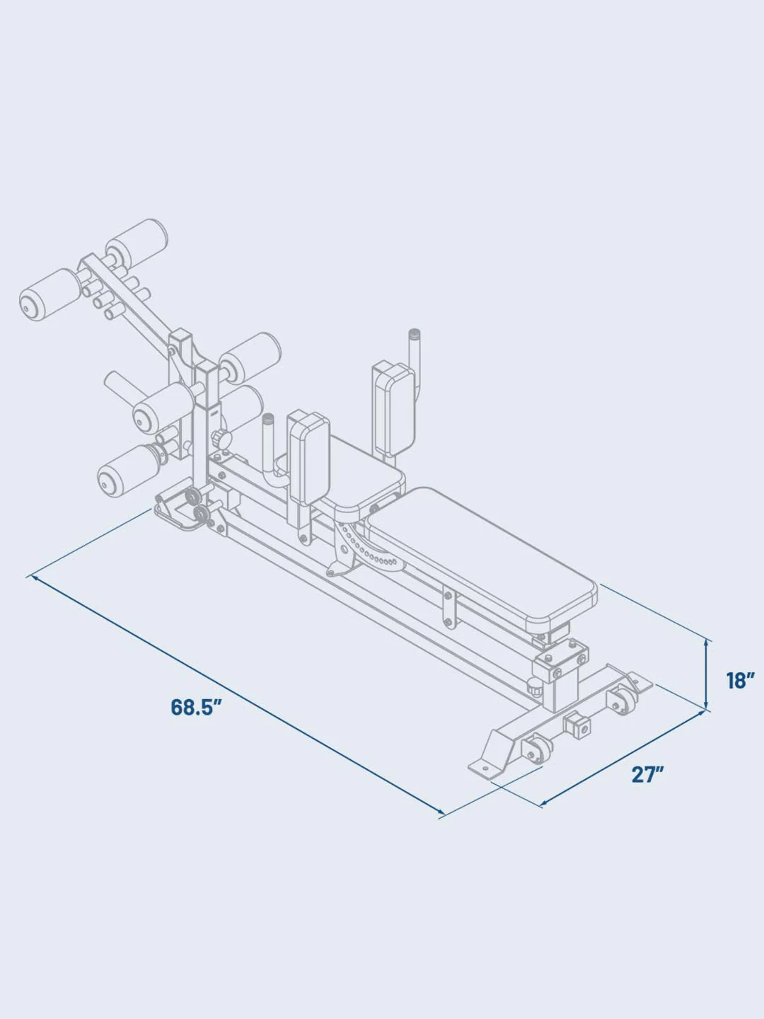 Force USA Sliding Bench - Image 8